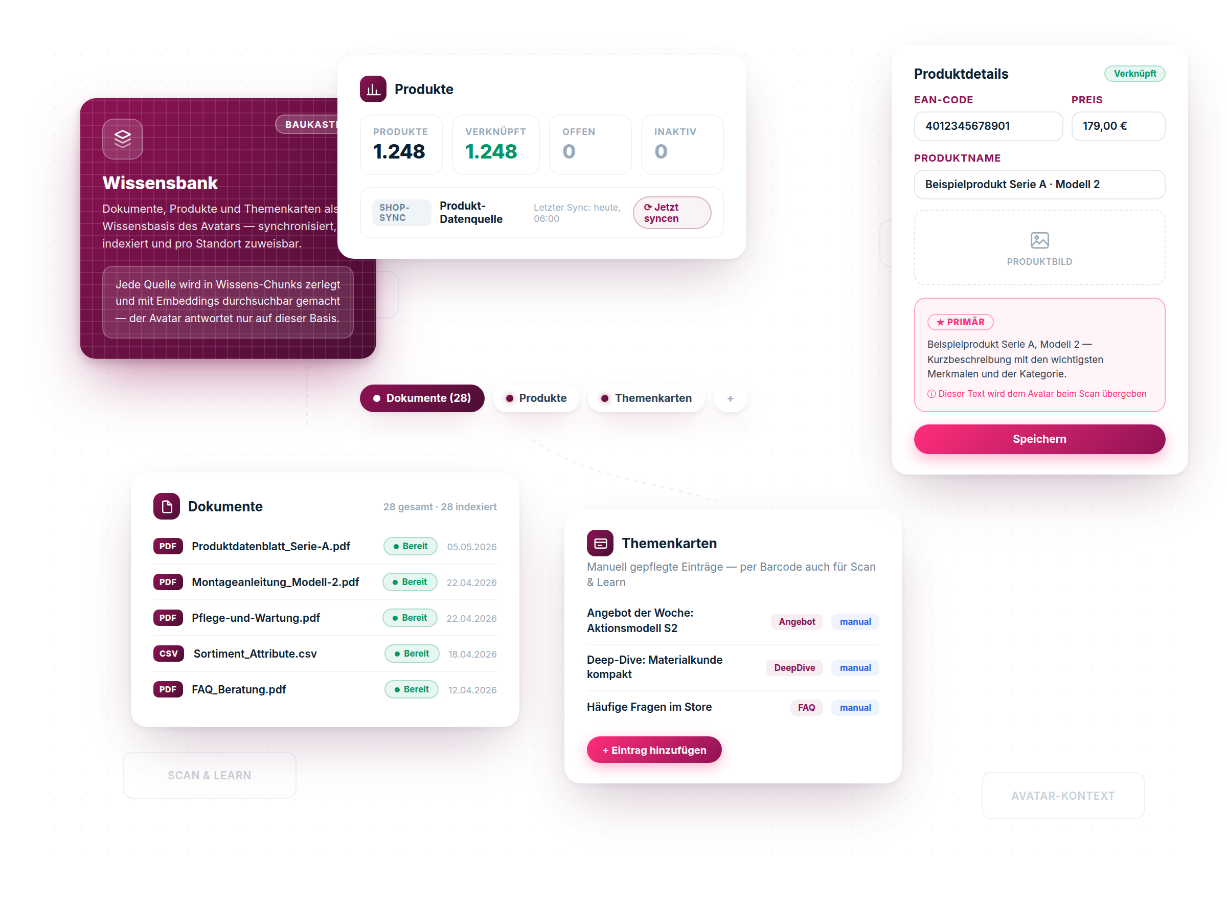 Wissensbasis — Datenquellen verwalten